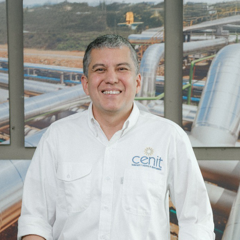Alexander Cadena. Presidente de CENIT.
