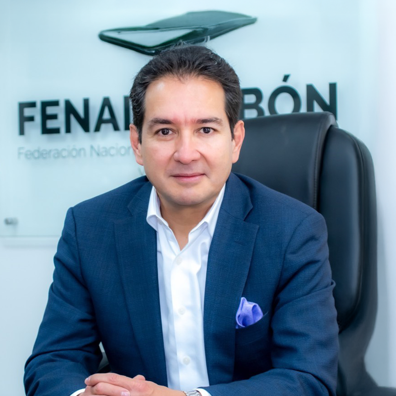 Carlos Cante. Presidente de Fenalcarbón.